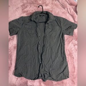 Men’s button up dress shirt.